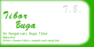 tibor buga business card